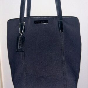 Y2K medium black COACH shoulder bag💌
